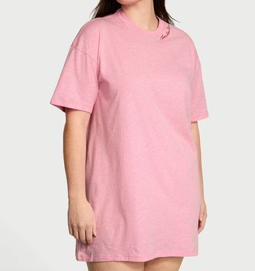 Нічна сорочка рожевого кольору cotton sleepshirt, XS/S