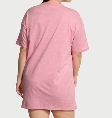 Нічна сорочка рожевого кольору cotton sleepshirt, XS/S