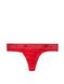 Трусики Logo Cotton Thong Panty червоні, M