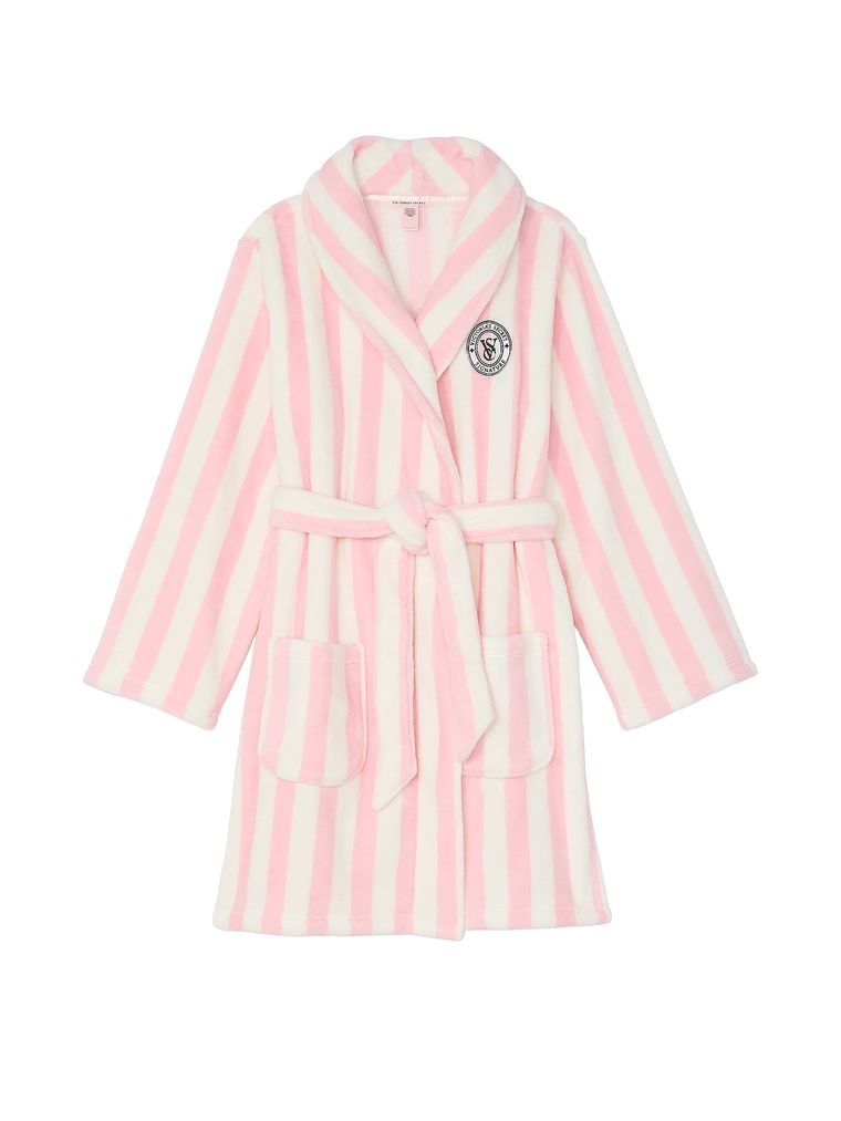 Халат плюшевый short cozy robe, M/L