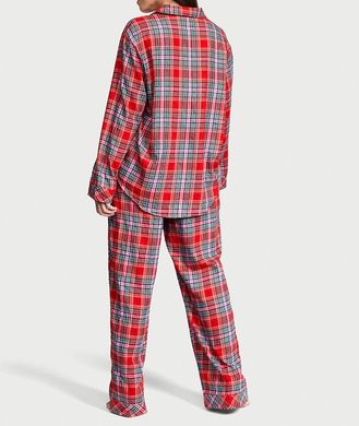 Піжама фланелева flannel long pajama set, M