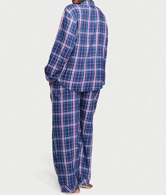 Пижама фланелевая Lilac Plaid Flannel Long Pj Set, S