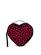 Косметичка train case bag black grounded heart