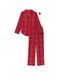 Піжама фланелева Victoria’s Secret Flannel Long PJ Set червона клітинка, M