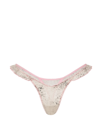 Трусики flutter thong panty, L