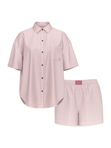 Жіноча піжама modal-cotton eyelet pajama set, XS