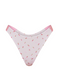 Трусики logo cotton shine nigh-leg thong panty, L