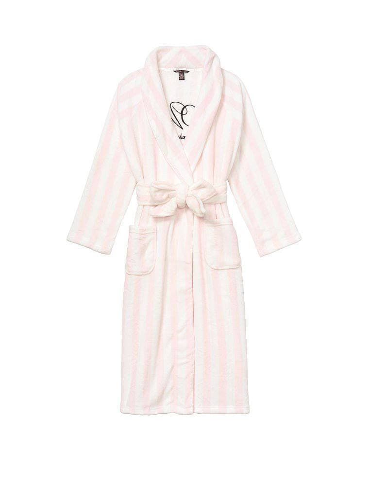 Теплый длинный халат VICTORIA’S SECRET Logo Long Cozy Robe