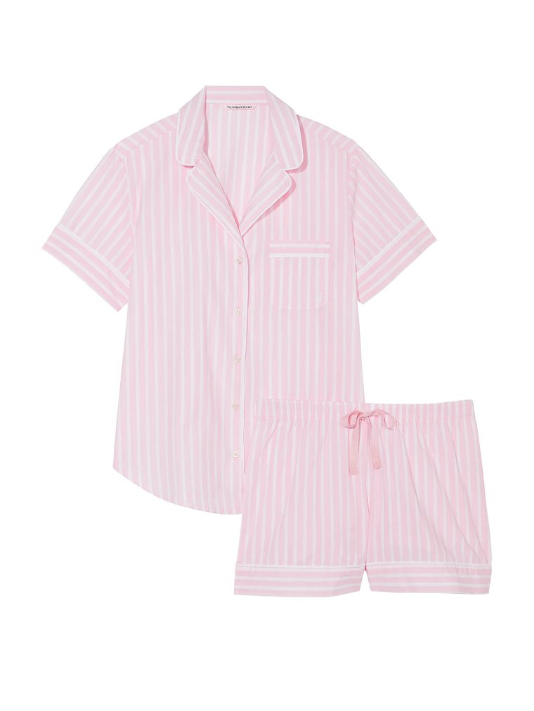 Хлопковая пижама Cotton Short Pajama Set, M