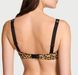 Леопардовый бюстгальтер shine strap scoop bralette, L