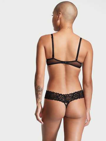 Lacie Lace-Up Thong Panty
