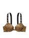 Леопардовий бюстгальтер shine strap push-up bra, 34C