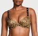 Леопардовий бюстгальтер shine strap push-up bra, 34C