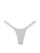 Трусики logo cotton shine nigh-leg thong panty, L