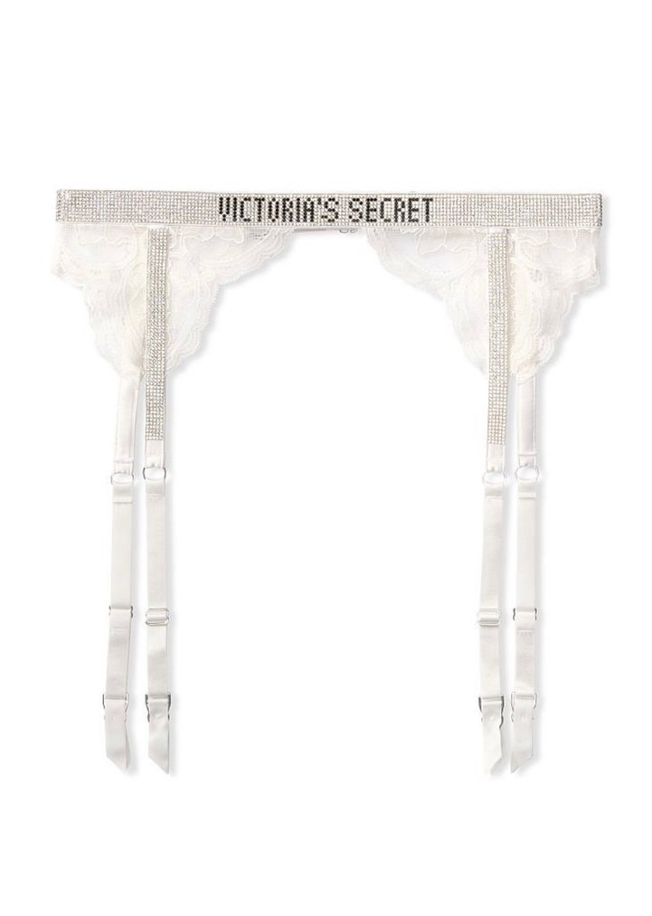 Пояс Victoria’s Secret Very Sexy Shine Strap Garter Belt со стразами, M/L