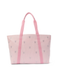 Сумка в рожеву смужку pocket tote