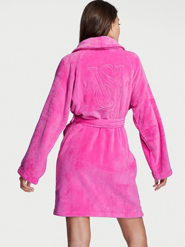 Халат теплий Summer Pink Logo Short Cozy Robe, M/L
