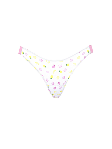 Трусики logo cotton shine high-leg thong panty, L