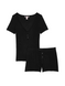 Піжама modal henley tee & boxer short set, L