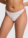 Трусики logo cotton shine high-leg thong panty, L