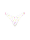 Трусики logo cotton shine high-leg thong panty, L