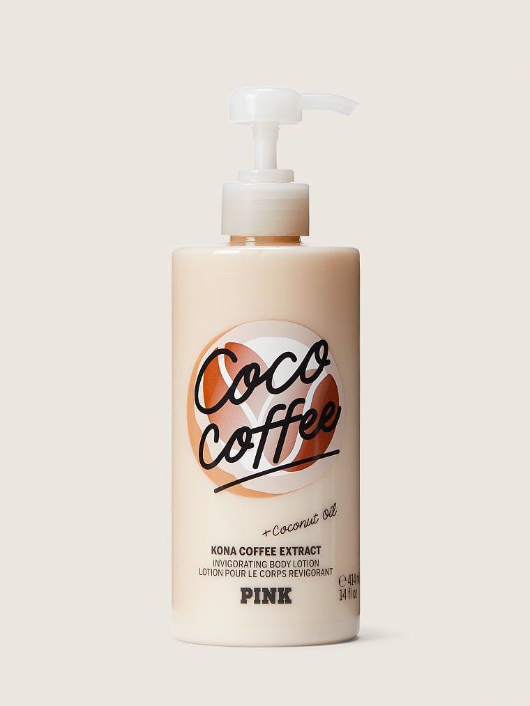 Лосьон для тела с дозатором Coco Coffee Body Lotion Pink