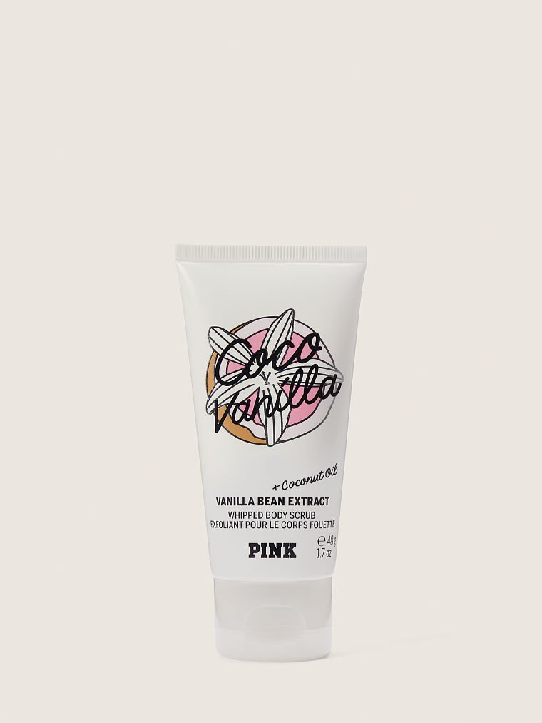 Мини скраб для тела Coco Vanilla Whipped Body Scrub with Vanilla Bean and Coconut Oil