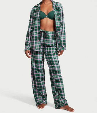 Піжама фланелева flannel long pajama set, S