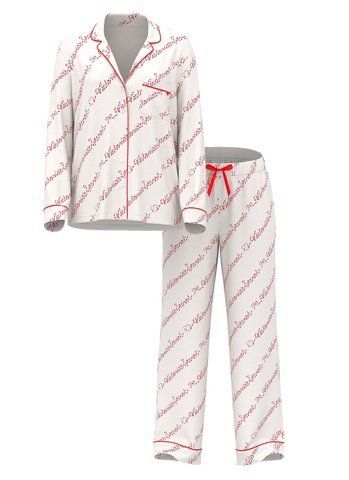 Піжама фланелева flannel long pj set, L