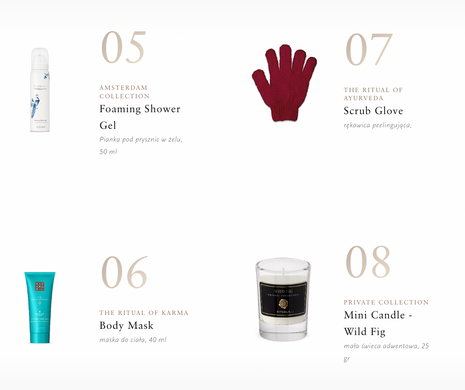 Адвент-календарь Rituals Classic Advent Calendar 2024