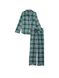 Пижама фланелевая flannel long pajama set, S