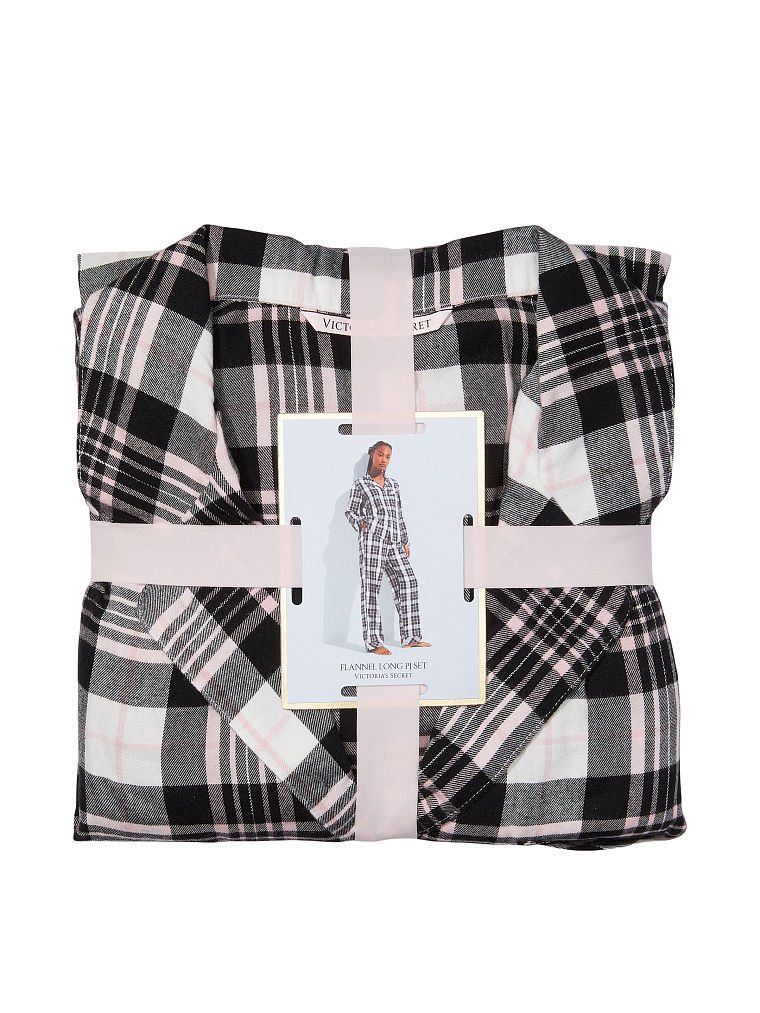 Піжама фланелева Victoria’s Secret Flannel Long PJ Set, XS