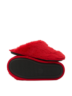 Домашні тапочки luxe plush closed-toe slippers, M