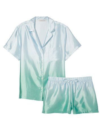 Сатинова піжама Satin Short Pj Set з шортами, S