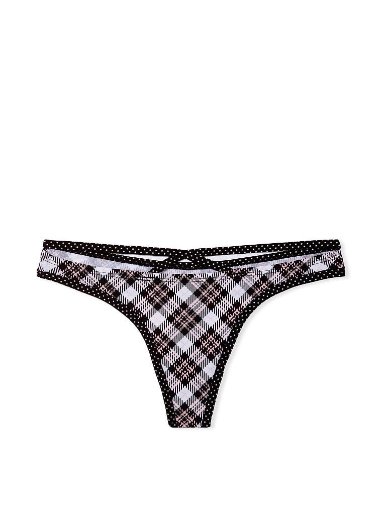 Трусики Stretch Modal Strappy Thong Panty Victoria’s Secret, M