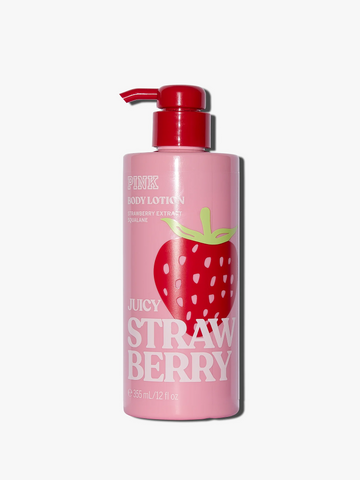 Лосьон для тела с дозатором juicy strawberry body lotion