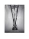 Чулки lace top thigh highs with reinforced heel, M