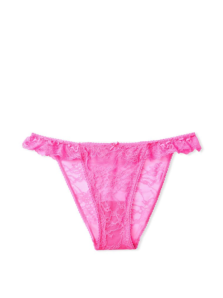 Трусики Dream Angels Lace Midi Bikini Panty рожеві, XS