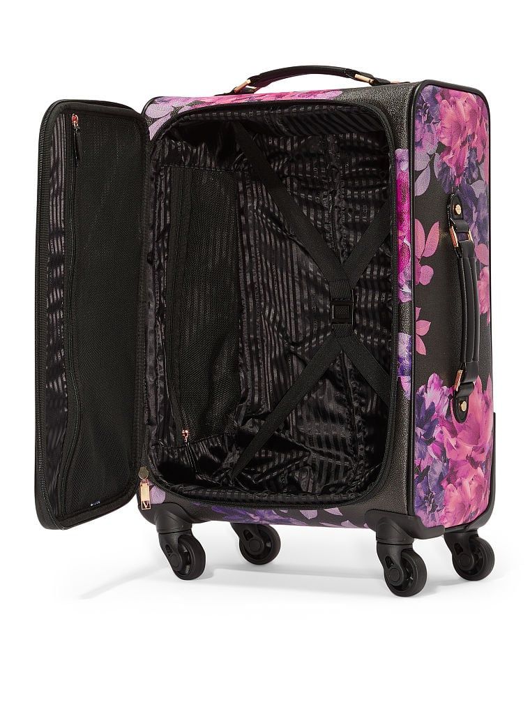 Чемодан The VS Getaway Carry-On Suitcase Victoria’s Secret цветочный принт