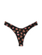 Трусики printed high-leg thong panty black chocolates, L