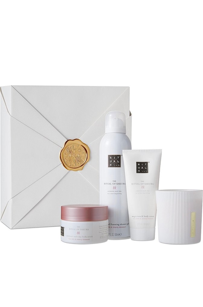 Подарунковий набір rituals the ritual of sakura renewing routine new collection gift set m 4 sku