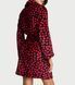 Плюшевый халат logo short cozy robe