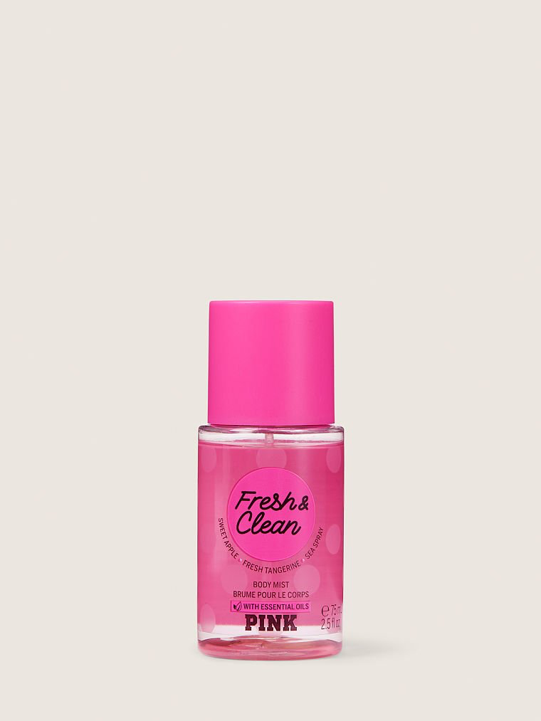 Мини спрей для тела Fresh & Clean Pink