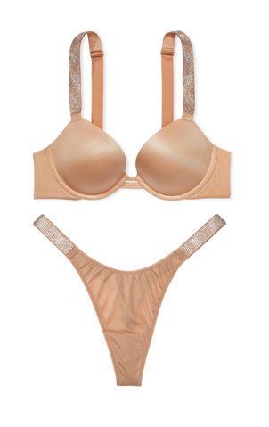 Комплект білизни shine strap push-up bra, 32B+ S
