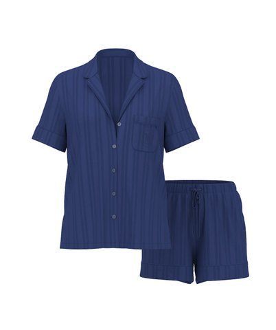 Сатиновая пижама satin short pj set с шортами, XS