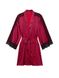 Сатиновый халат Lace Inset Robe, XS/S