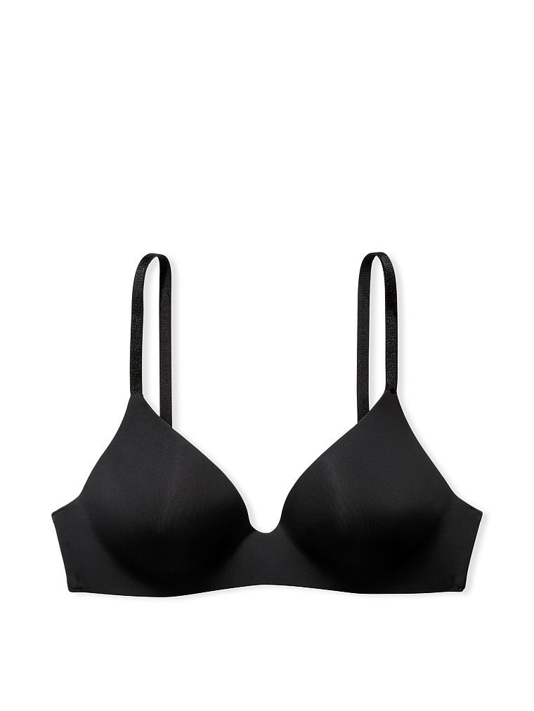 Безшовний бюстгальтер  t-shirt lightly-lined wireless bra чорний, 70B