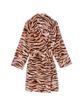 Плюшевый халат champagne tiger logo short cozy robe, XL/XXL