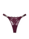 Трусики зі стразами scattered shine thong panty, M