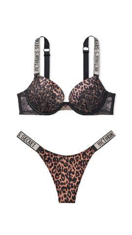 Комплект белья со стразами Very Sexy Push-Up Bra, 75C+ M